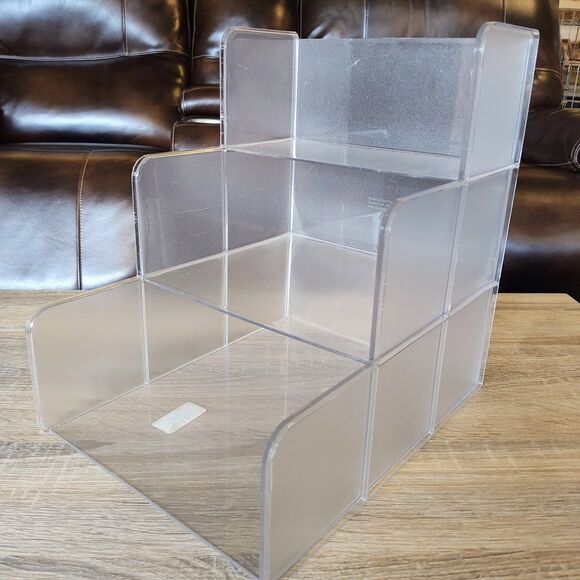 DISCONTINUED - Rubbermaid Shelf Saver Desktop Organizer - 3 Shelves - Picture 1 of 7